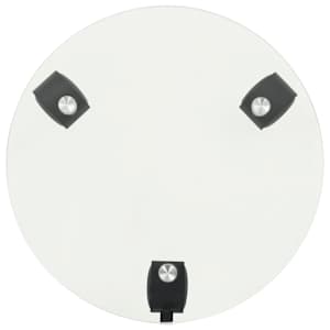 Vozíky pod květináče z tvrzeného skla 2 ks kulaté 28 cm - obrázek 4
