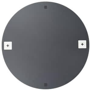 Nástěnné zrcadlo 60 cm kulaté sklo - obrázek 4