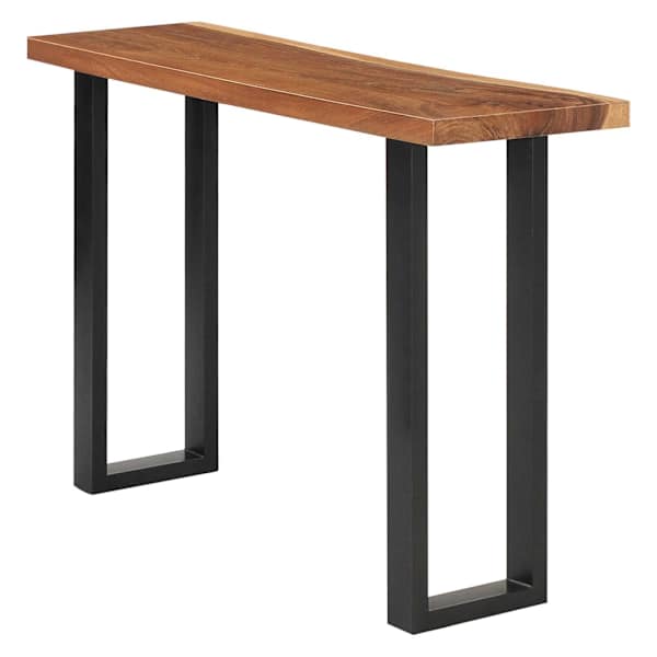 vidaXL konsoollaud, suarpuidust, 110 x 35 x 75 cm