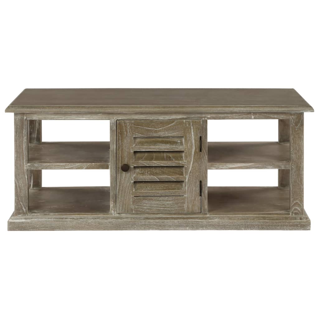 

vidaXL Salontafel 90x50x37 cm massief mindihout