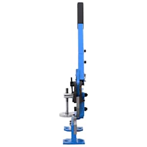 Pákové nůžky na plech 125 mm modré - obrázek 2