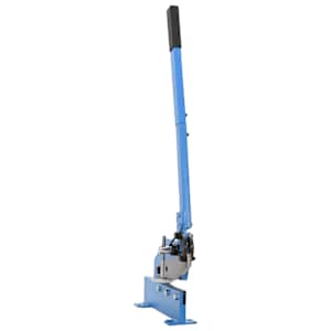 Pákové nůžky na plech 200 mm modré - obrázek 2