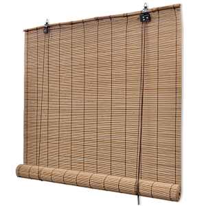 vidaXL ruloo, bambus 150 x 160 cm, pruun