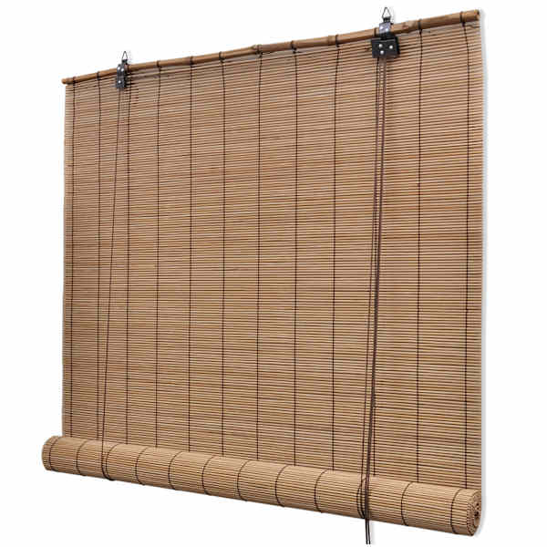 vidaXL ruloo, bambus 150 x 160 cm, pruun
