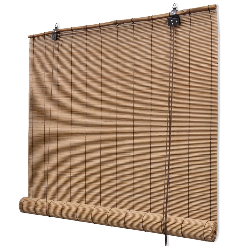 Rullaverho bambu 150×160 cm ruskea