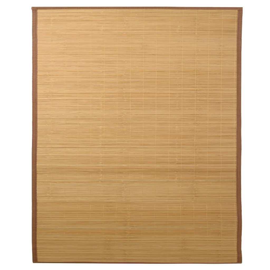 

vidaXL Rug Bamboo 63"x90.6" Brown