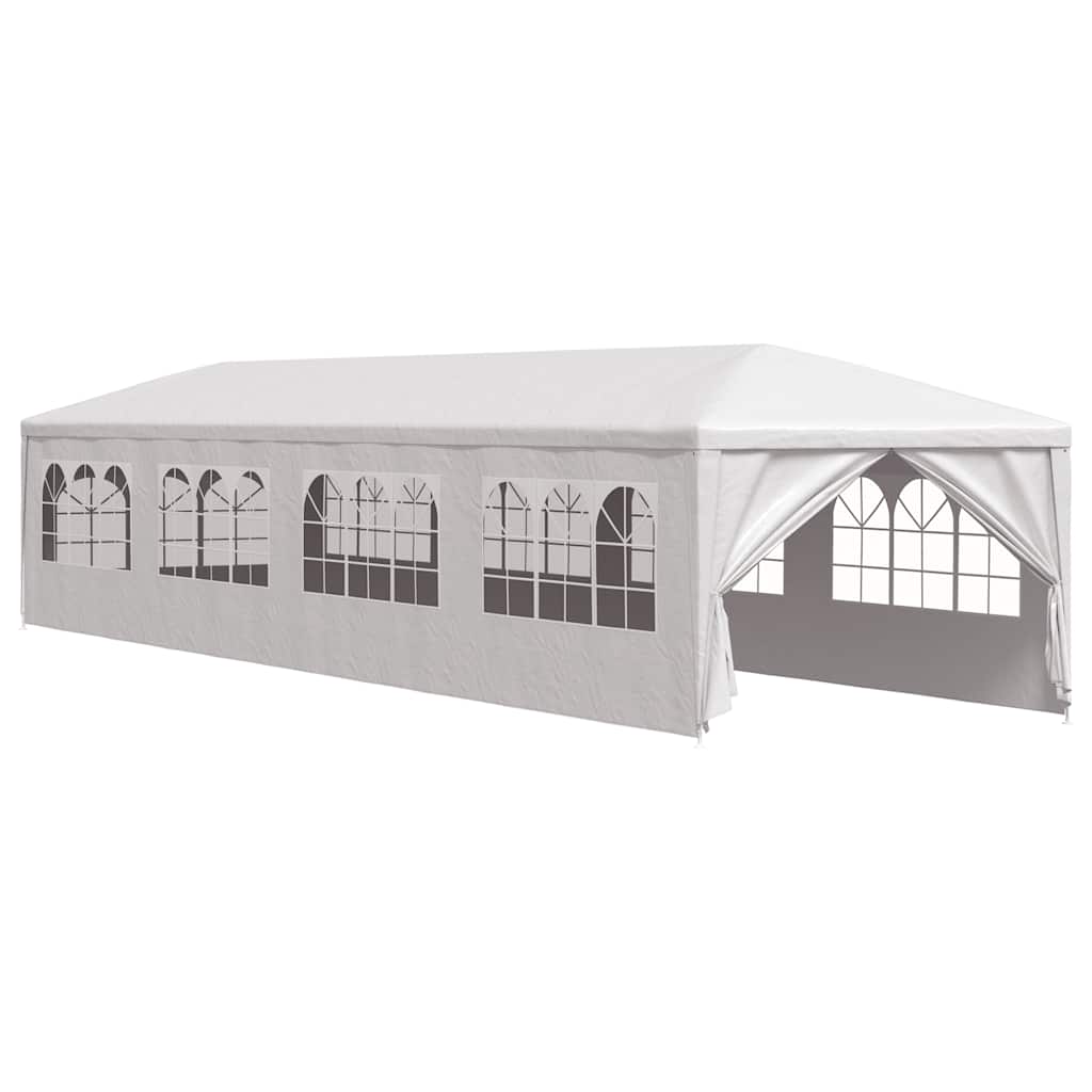 vidaXL Zahradní party stan 3x12 m bílý