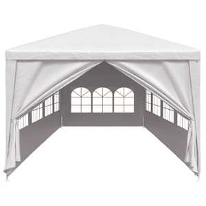Zahradní party stan 3x12 m bílý - obrázek 4