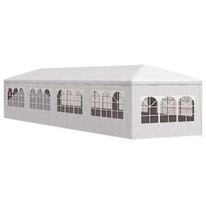 Zahradní party stan 3x12 m bílý - obrázek 6