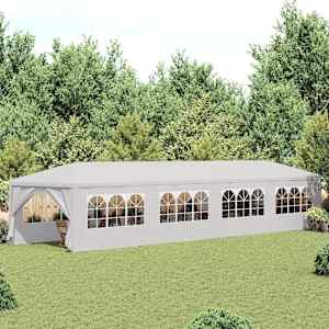 Vrtni šotor 3x12 m bel