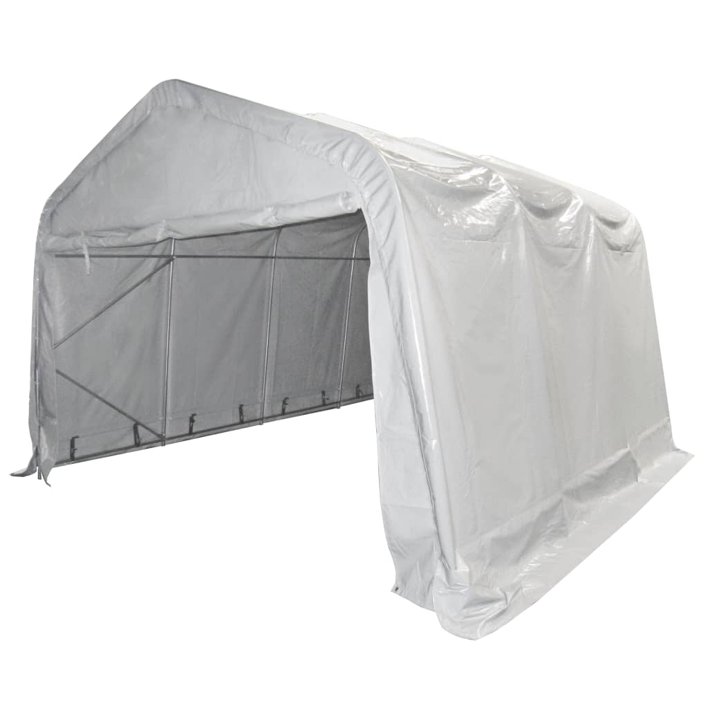 

vidaXL Opslagtent 550 g/m² 3x6 m PVC wit