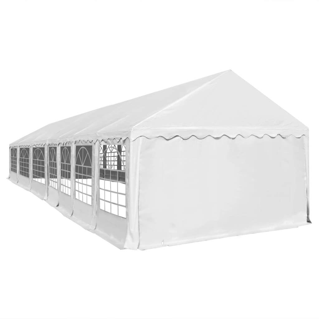 

vidaXL Tuinpaviljoen 6x14 m PVC wit