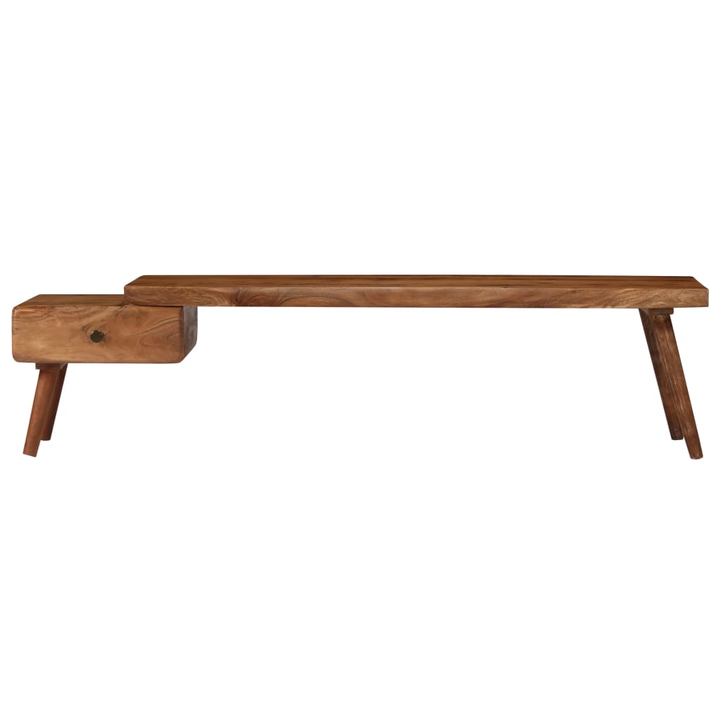 

vidaXL Tv-meubel 140x30x35 cm massief acaciahout