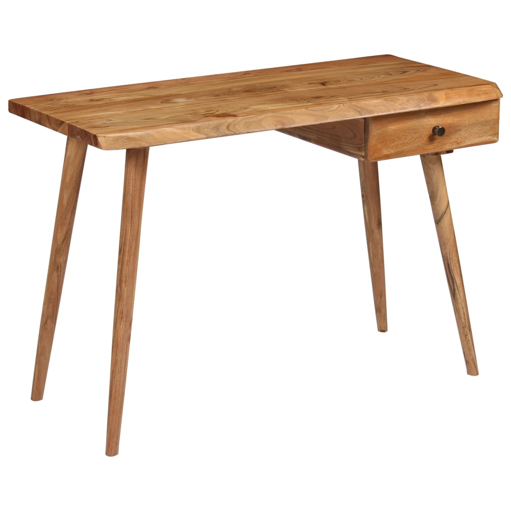 Psací stůl z masivního akáciového dřeva 110 x 50 x 76 cm