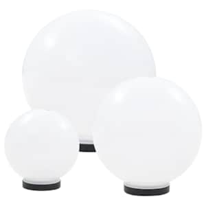 Kulovitá LED lampa sada 3 kusů koule 20/30/40 cm PMMA - obrázek 2