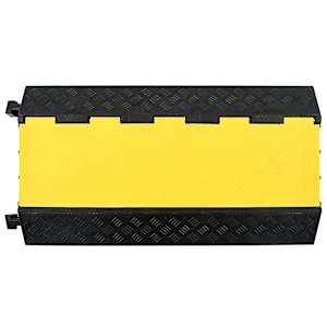 Kabelový ochranný most 3 kanálky gumový 93 cm - obrázek 2