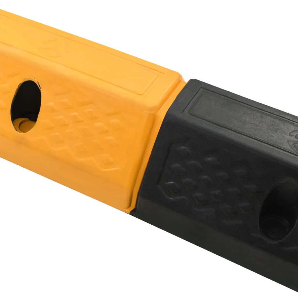 Butoir De Stationnement 2 Pcs Caoutchouc 49 X 15 X 9 Cm VidaXL 12 width=274