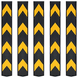 Odsevna zaščita za robove guma 5 kosov 80 cm