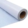 vidaXL aknakile, j&auml;&auml;tunud, hall, 0,9 x 100 m, PVC