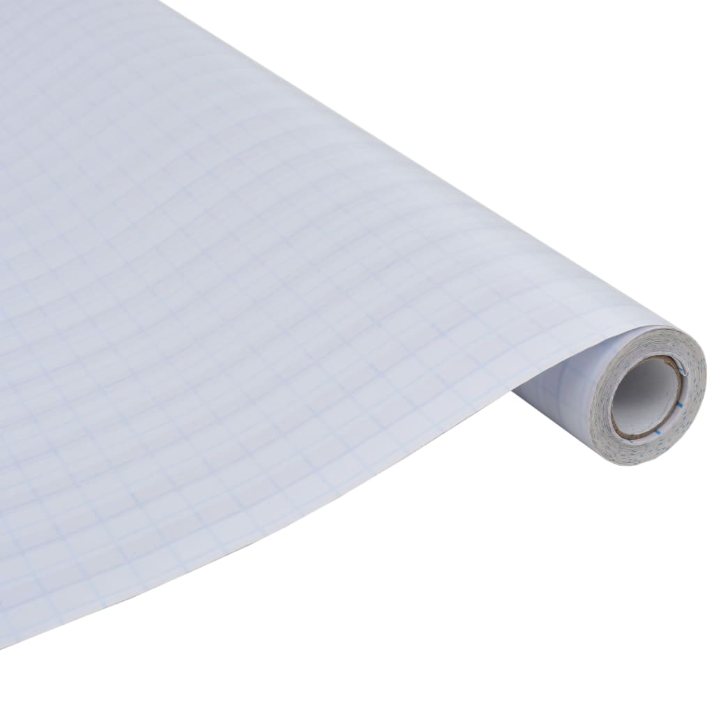 

vidaXL Privacyfolie matte strepen zelfklevend 0,9x5 m