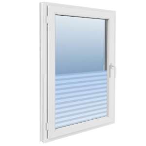 Okenní fólie matná pruhovaný design 0,9x20 m PVC - obrázek 4