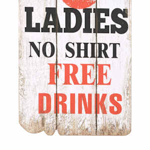 Nástěnný věšák na kabáty MEN LADIES s 6 háčky 120 x 40 cm - obrázek 5