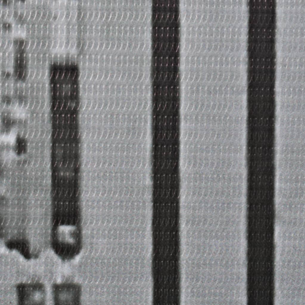 Fekete-fehér New York mintás paraván 228 x 170 cm 