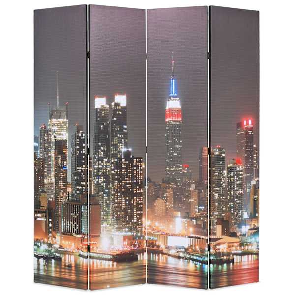 vidaXL kokkupandav sirm 160 x 170 cm, &ouml;ine New York