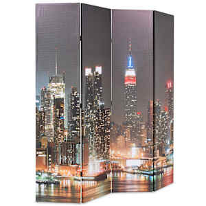 Skládací paraván 160 x 170 cm New York by Night - obrázek 2