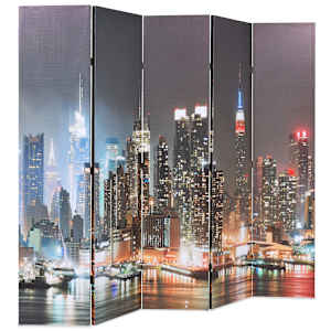 Skládací paraván 200 x 170 cm New York by Night - obrázek 2