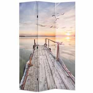 vidaXL kokkupandav sirm 120 x 170 cm, j&auml;rv