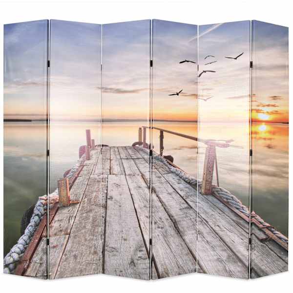 vidaXL kokkupandav sirm 228 x 170 cm, j&auml;rv