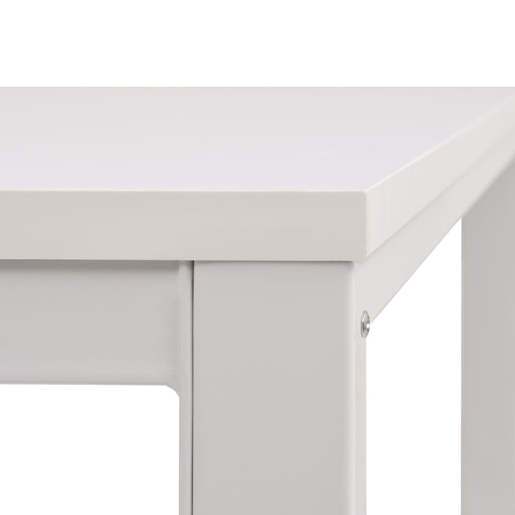 Fehér íróasztal 120 x 60 x 75 cm 