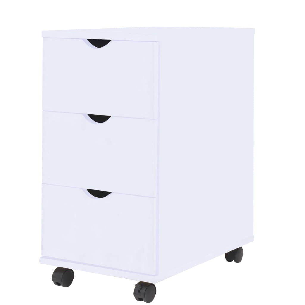 vidaXL kommode 33 x 45 x 60 cm hvid