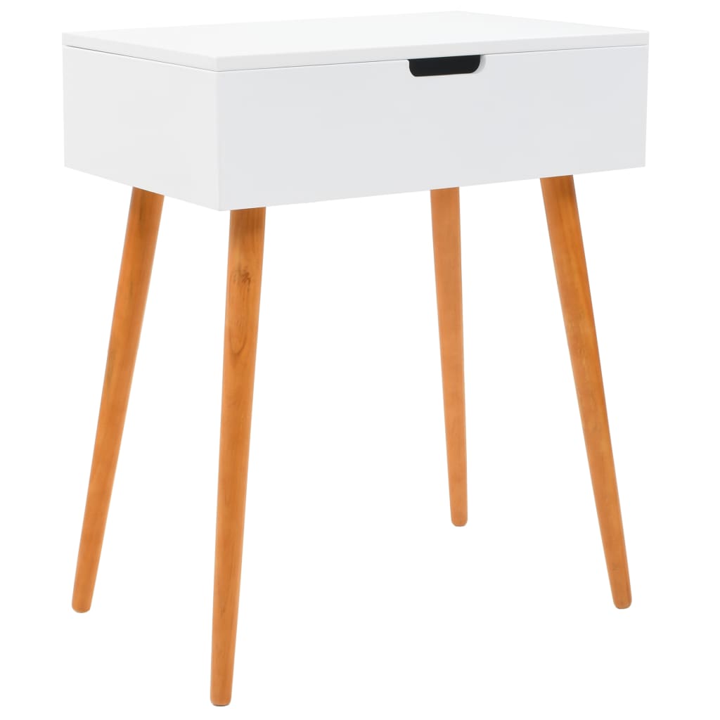 vidaXL Kaptafel met spiegel 60x40x75 cm MDF afbeelding