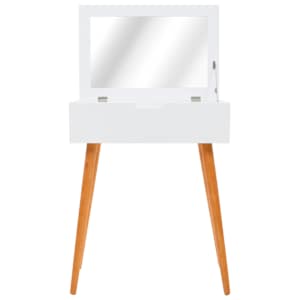 Toaletní stolek se zrcadlem MDF 60 x 40 x 75 cm - obrázek 6