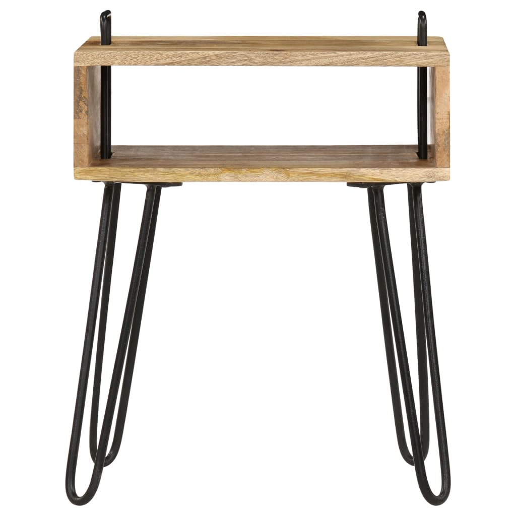

vidaXL Nachtkastje 40x30x47 cm massief mangohout