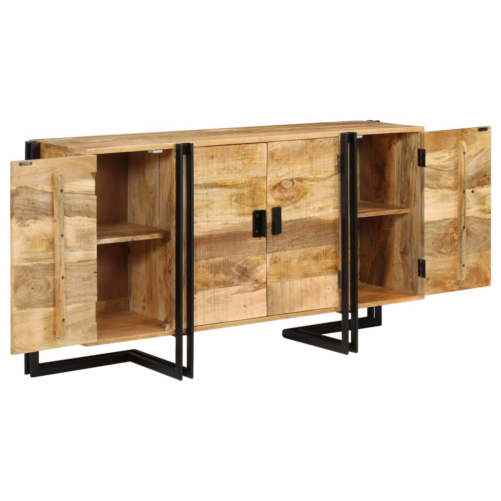 Buffet Bois De Manguier Massif 150 X 40 X 80 Cm VidaXL 15 width=274