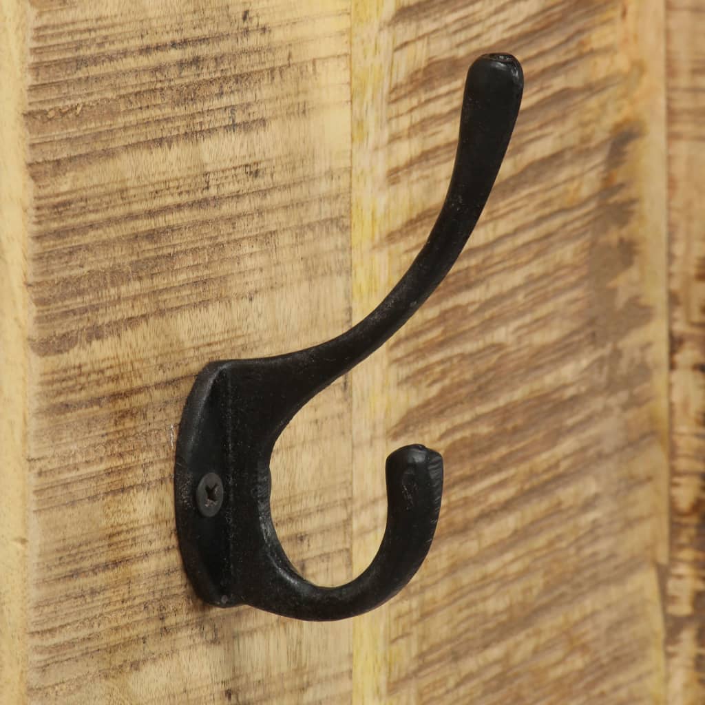 Wandgarderobe 2 Stk. Mangoholz Massiv 36x110x3 Cm VidaXL 17 width=274