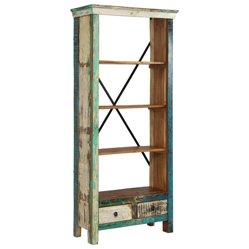 

vidaXL Boekenkast 80x35x180 cm massief gerecycled hout