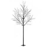 vidaXL mākslīgais Ziemassvētku koks, IP44, 300 cm, zils