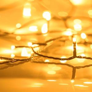 Světelný řetěz se 600 LED 60 m 8 světelných efektů IP44 teplá bílá - obrázek 3