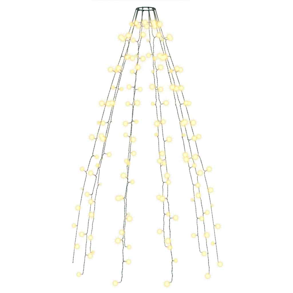 vidaXL Světelná síť na vánoční stromek se 150 LED diodami 150 cm