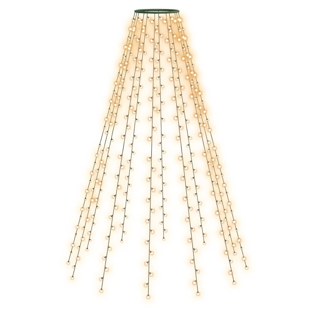 vidaXL Svetelná sieť na vianočný stromček 180 LED, 180 cm