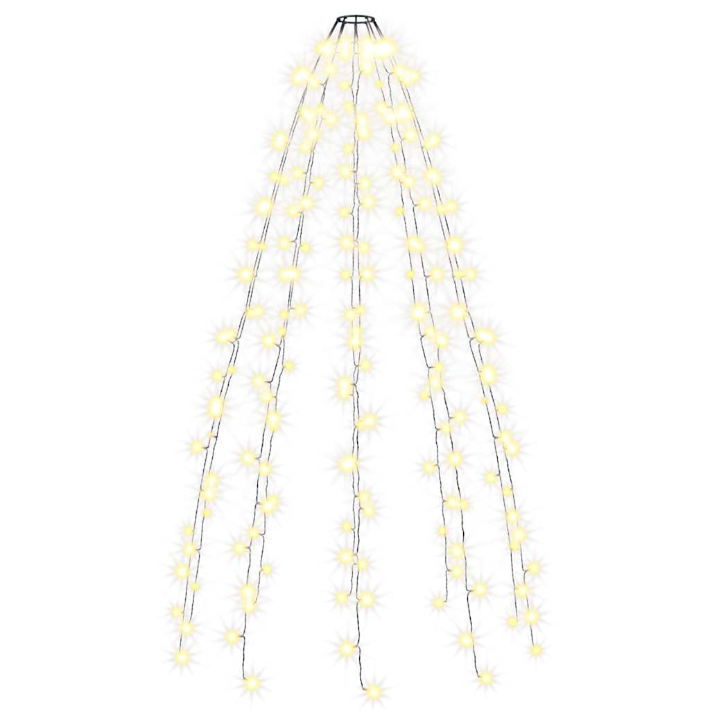 vidaXL Světelná síť na vánoční stromek se 180 LED diodami 180 cm
