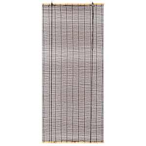 vidaXL Roletai, bambukas, 80x220cm, tamsiai rudi