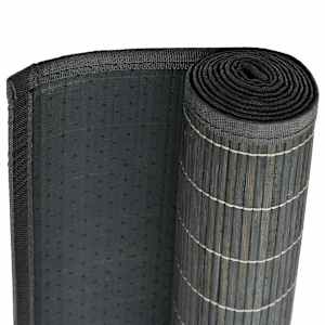 vidaXL Kilimas, bambukas, 150x200cm, pilkas