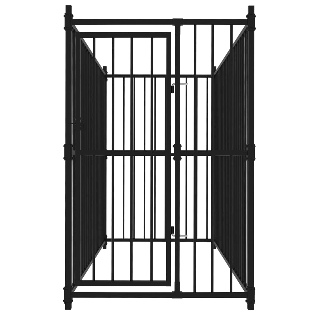 

vidaXL Hondenkennel voor buiten 2x1x1,5 m
