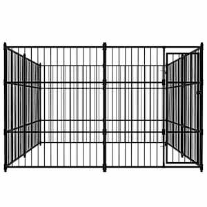 vidaXL k&uuml;lt&eacute;ri kutyakennel 3 x 3 x 2 m