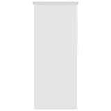 vidaXL Suihkun rullaverho 80x240 cm valkoinen